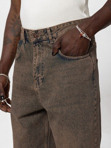 Wide leg Pantaloni di VAMOS CLO in marrone