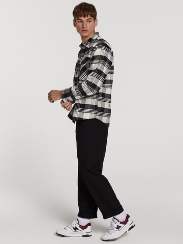 Shiwi Regular fit Button Up Shirt 'Brad' in White