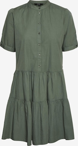 Vero Moda Petite Blousejurk in Groen: voorkant