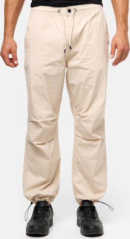 INDICODE JEANS Regular Pants ' Marcos ' in White