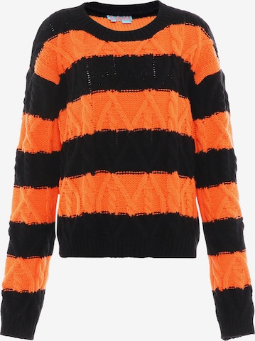 Libbi Sweater in Orange: front