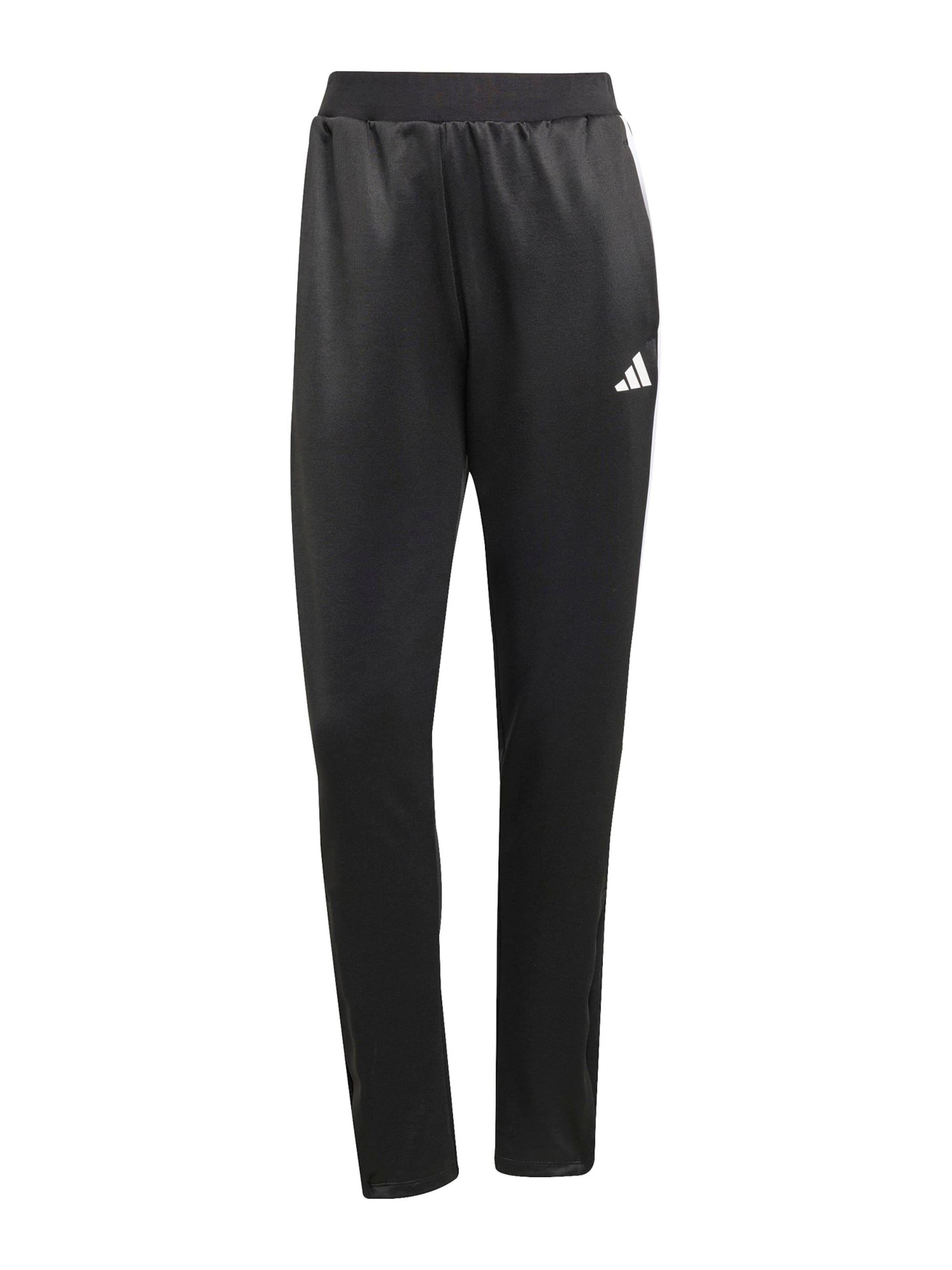 ADIDAS SPORTSWEAR Calças de desporto 'TIRO' em preto / branco, Vista do artigo