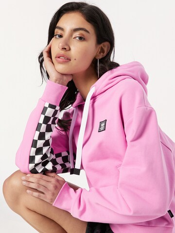 VANS Sweatshirt 'BOOM BOOM CHECK IT' in Pink