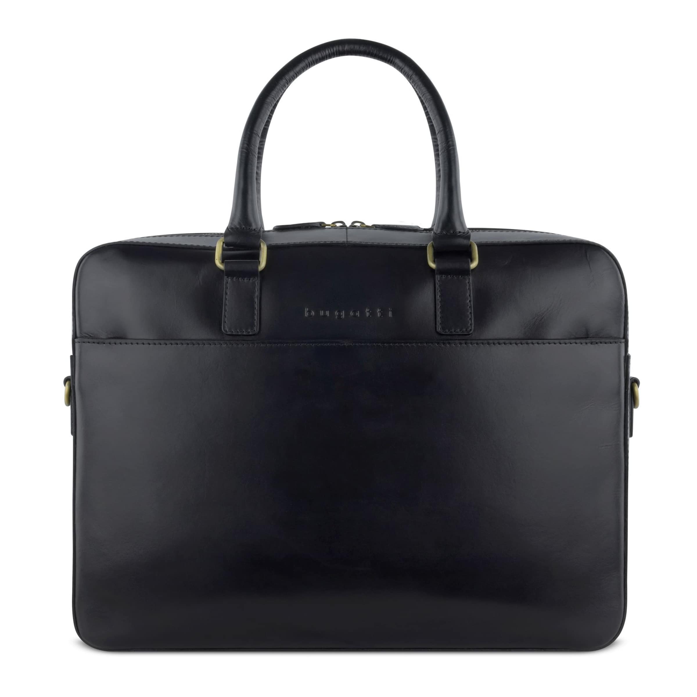 Porte-documents 'Remo' bugatti en noir : devant