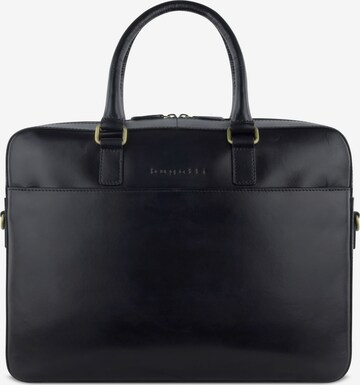 bugatti Document Bag 'Remo' in Black: front