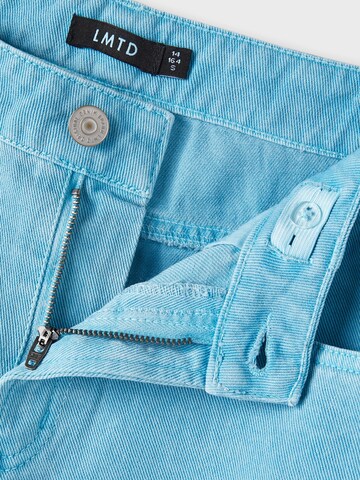 LMTD Szeroka nogawka Spodnie 'ROLIZZA' w kolorze niebieski