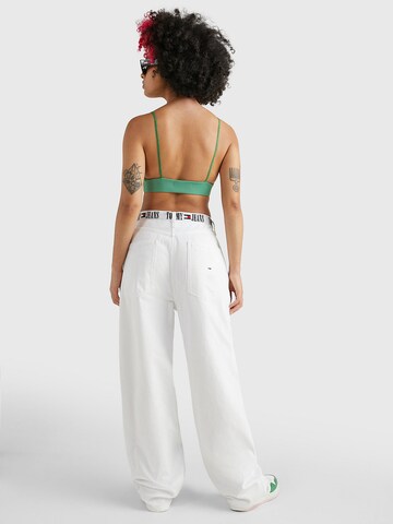 Tommy Jeans Wide Leg Jeans 'Daisy' in Weiß