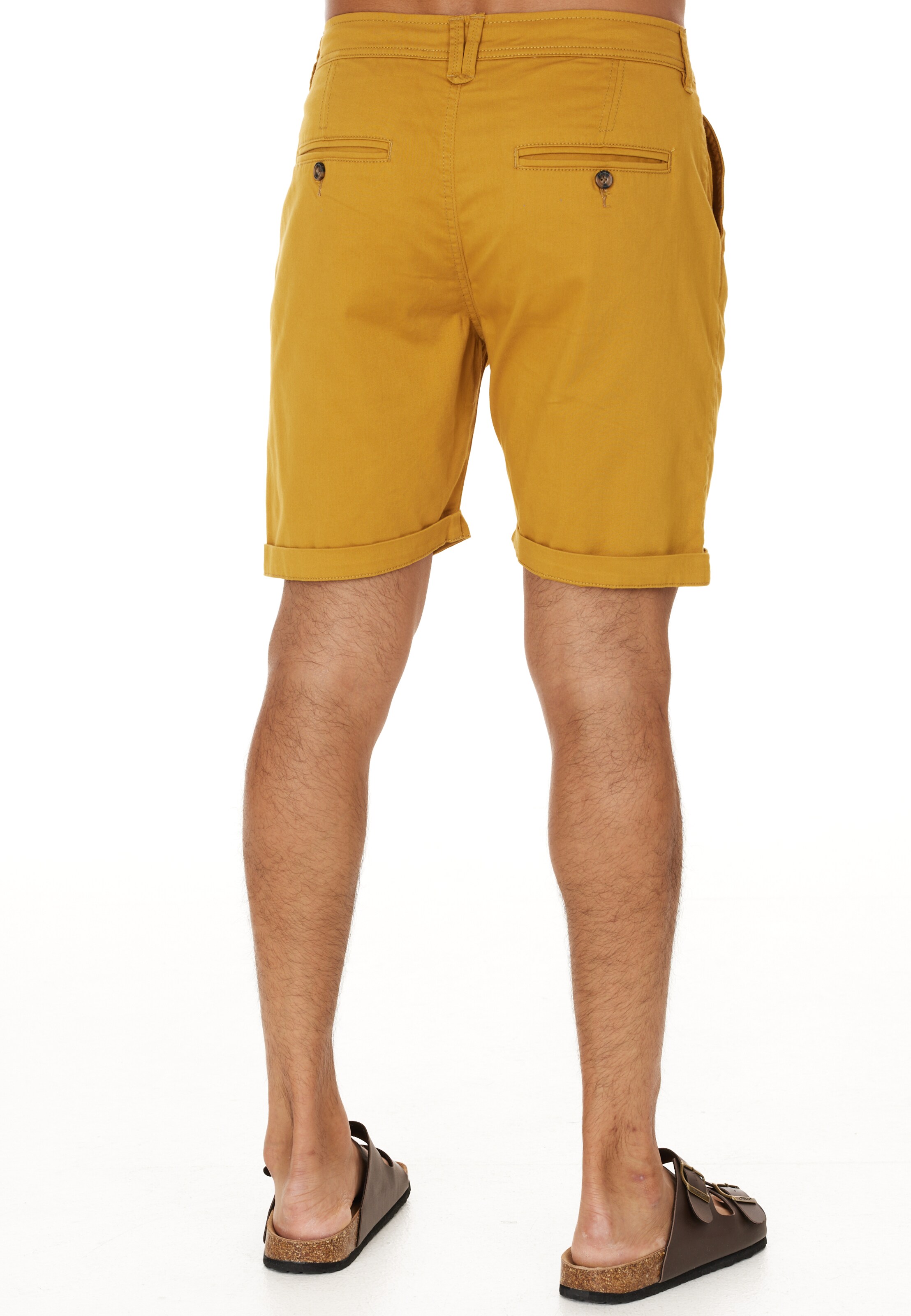 Cruz Regular Trousers 'Jerryne' in Yellow