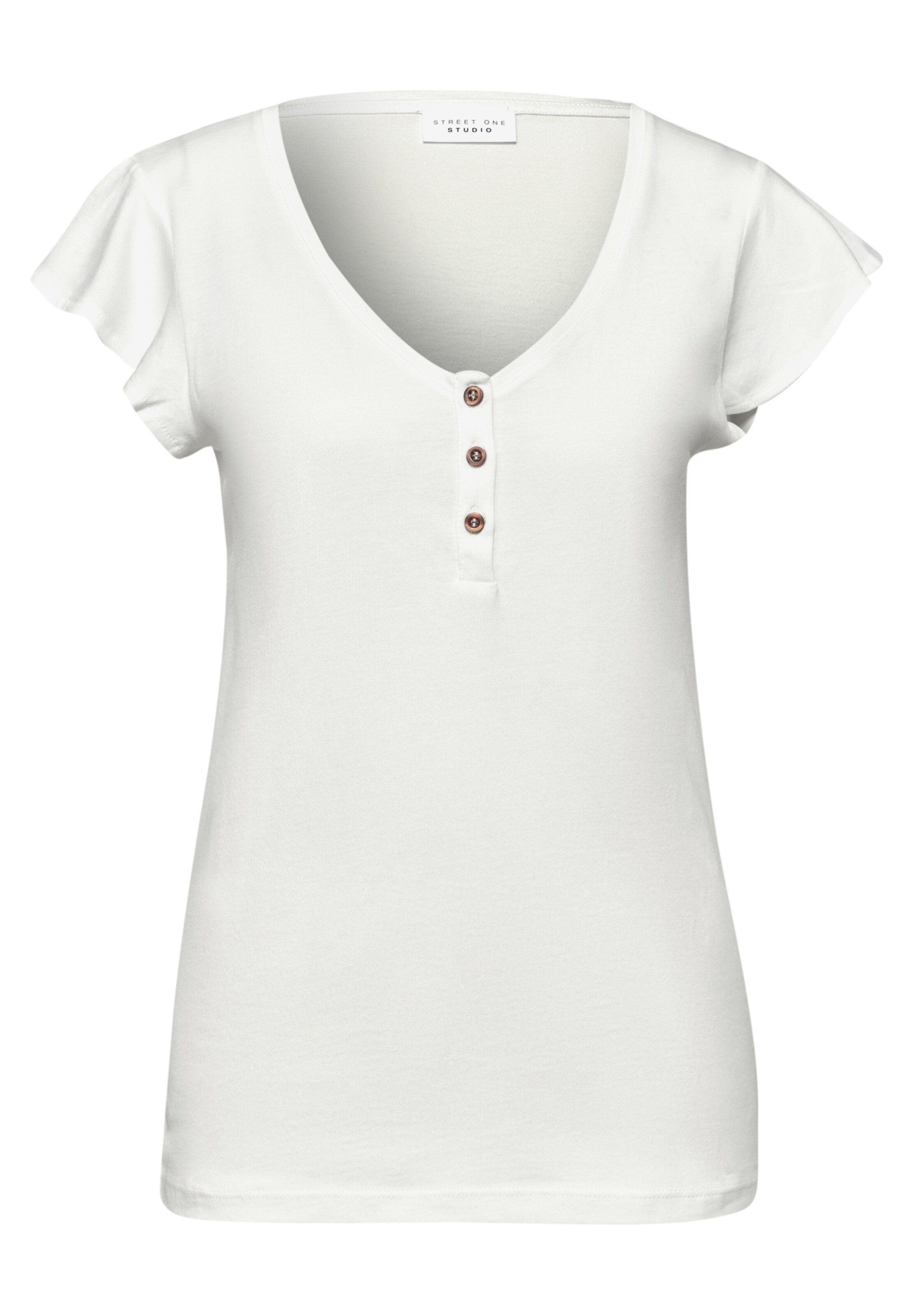 Street One Studio Shirt in White: front