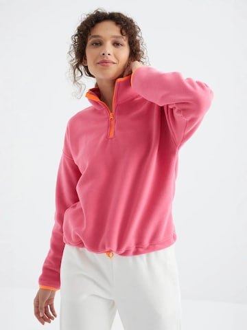 Tommy Life - Sweatshirt em rosa