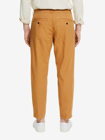 ESPRIT Loosefit Chino in Bruin