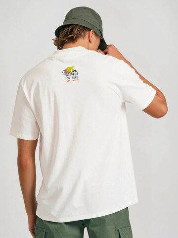 T-Shirt Funky Buddha en beige