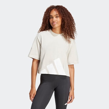 ADIDAS SPORTSWEAR Performance Shirt 'Essentials' in Grey: front