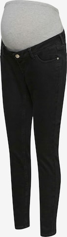 Vero Moda Maternity Skinny Farkut 'VMMPOLLY' värissä musta: etupuoli