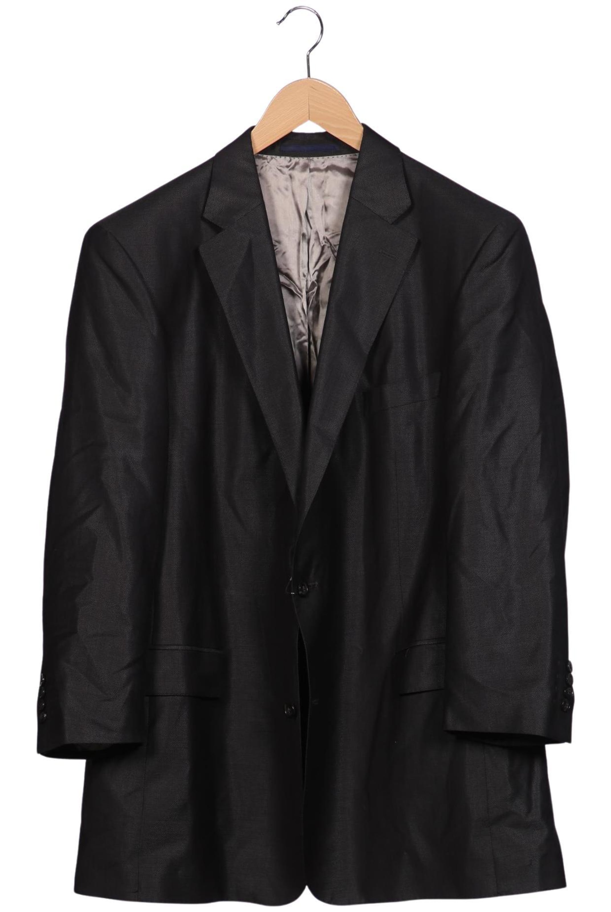 Eduard Dressler Sakko XXL in Schwarz: Vorderseite