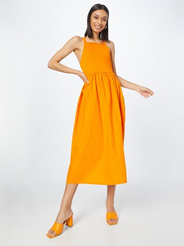 Gina Tricot Summer Dress 'Frieda' in Orange