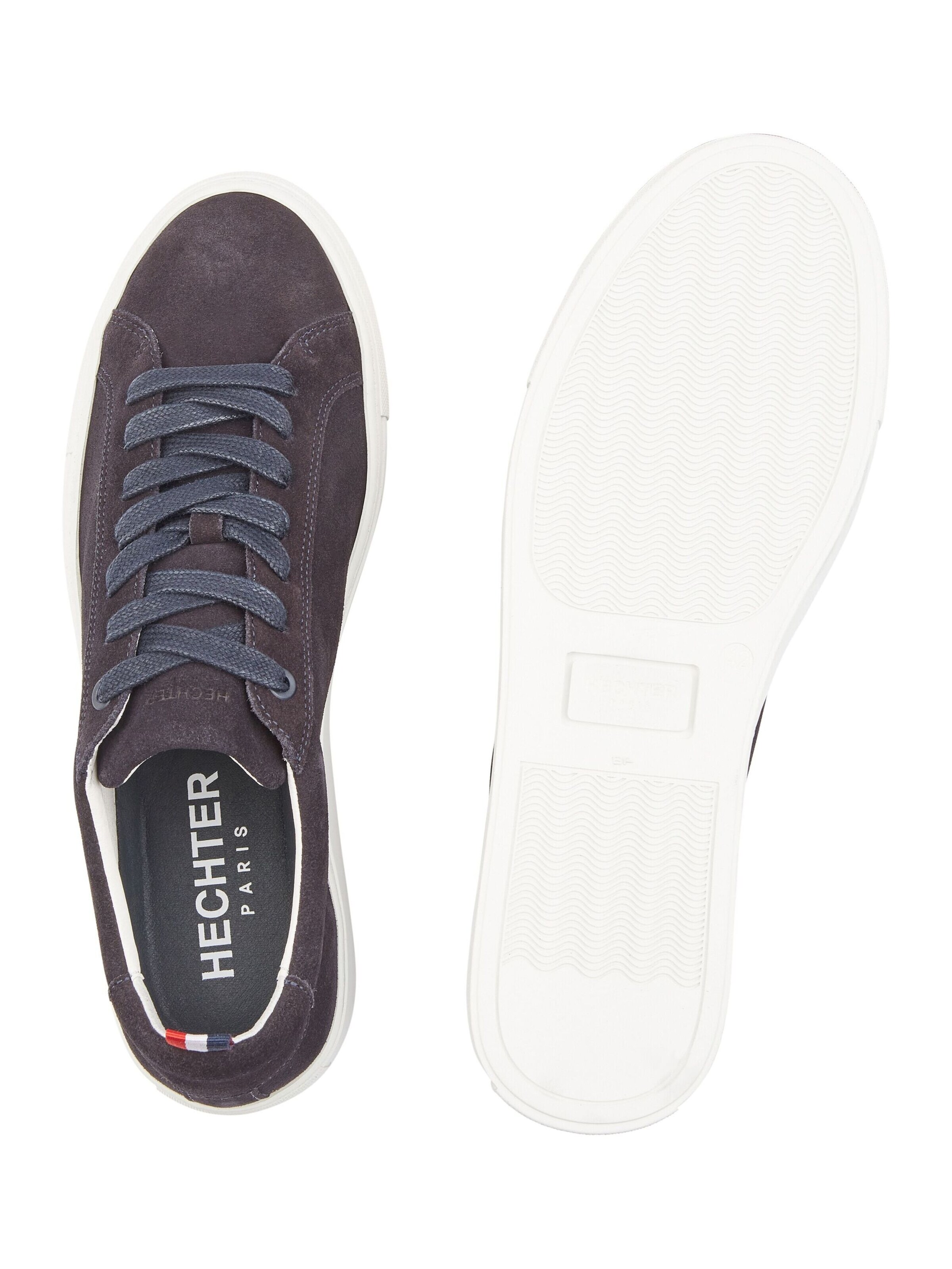 Baskets basses 'Suede' HECHTER PARIS en marron