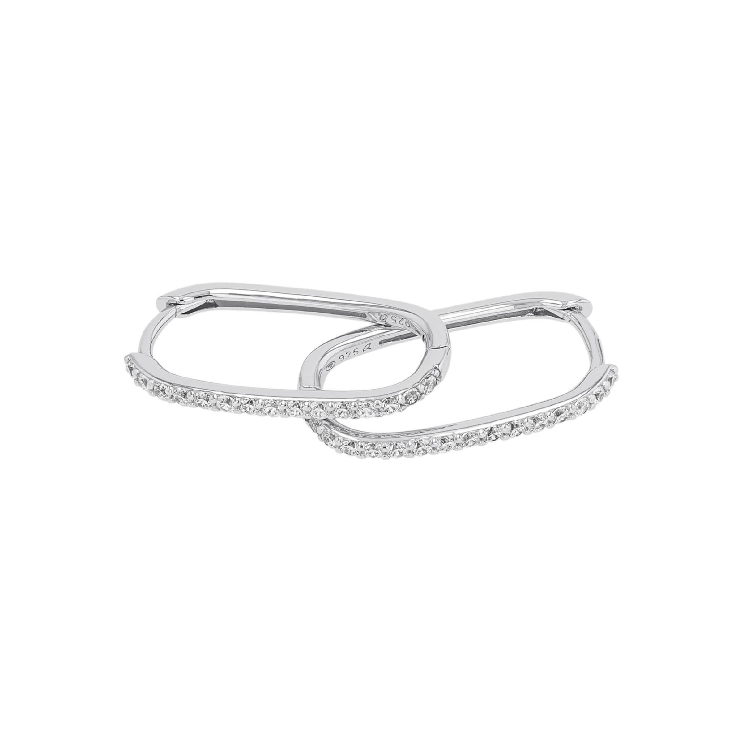 TOM TAILOR Ohrringe in Silber