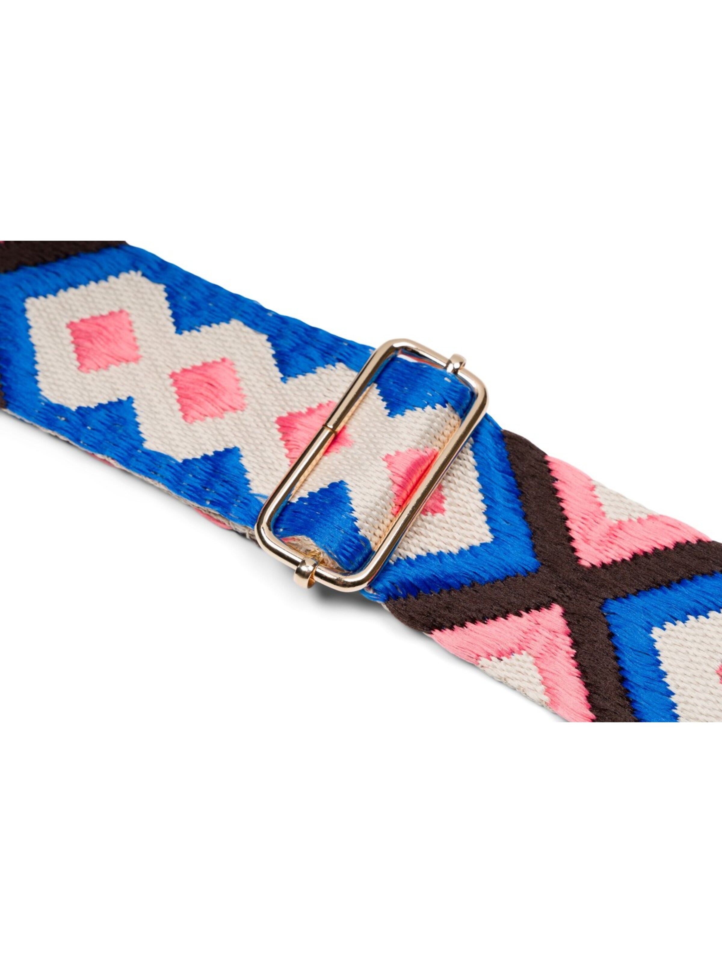 styleBREAKER Taschenzubehör 'Wechsel Taschengurt Ethno Muster bunt'‌‌‌ in Schwarz