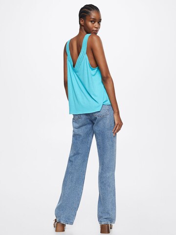 MANGO Top 'MILEY' in Blue