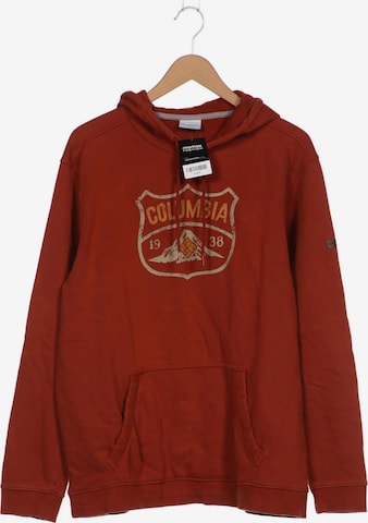 COLUMBIA Sweatshirt & Zip-Up Hoodie in XL in Brown: front