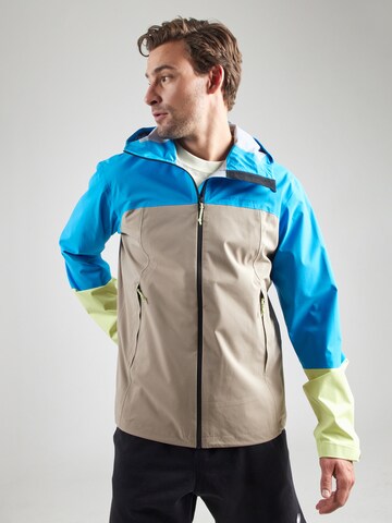 PEAK PERFORMANCE Яке Outdoor 'Trail Hipe' в синьо: отпред