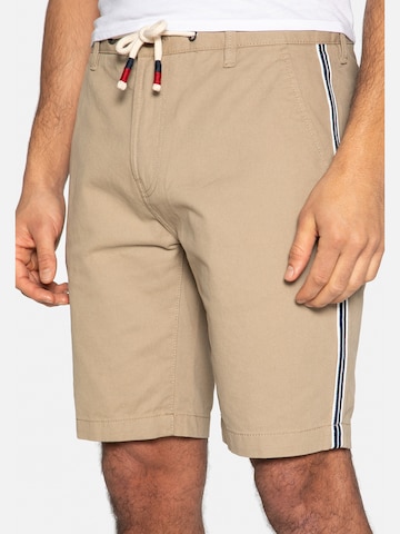 Threadbare Regular Shorts  'Seacliffe' in Beige