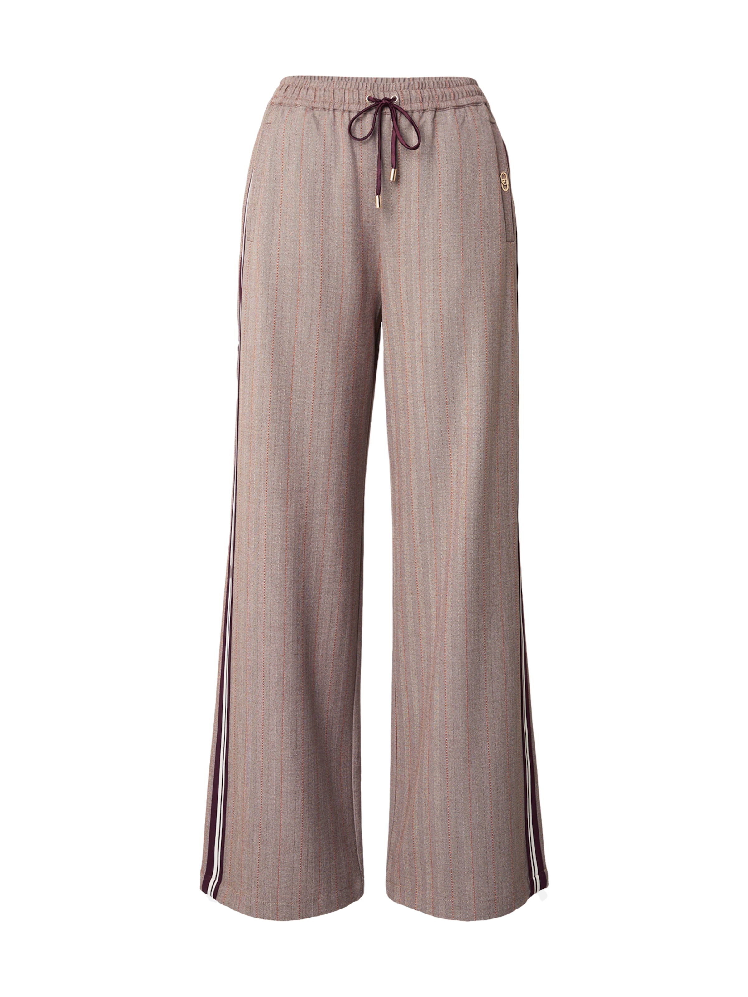 Liu Jo Pants in 34 in Brocade / Orange / Wine red / Off white, Item view