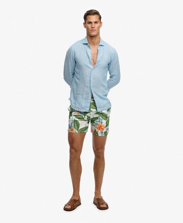 Shorts de bain Superdry & Co en blanc