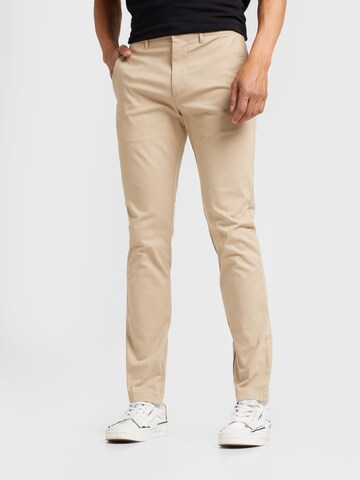TOMMY HILFIGER Slim fit Chino Pants 'BLEECKER ESSENTIAL' in Beige: front