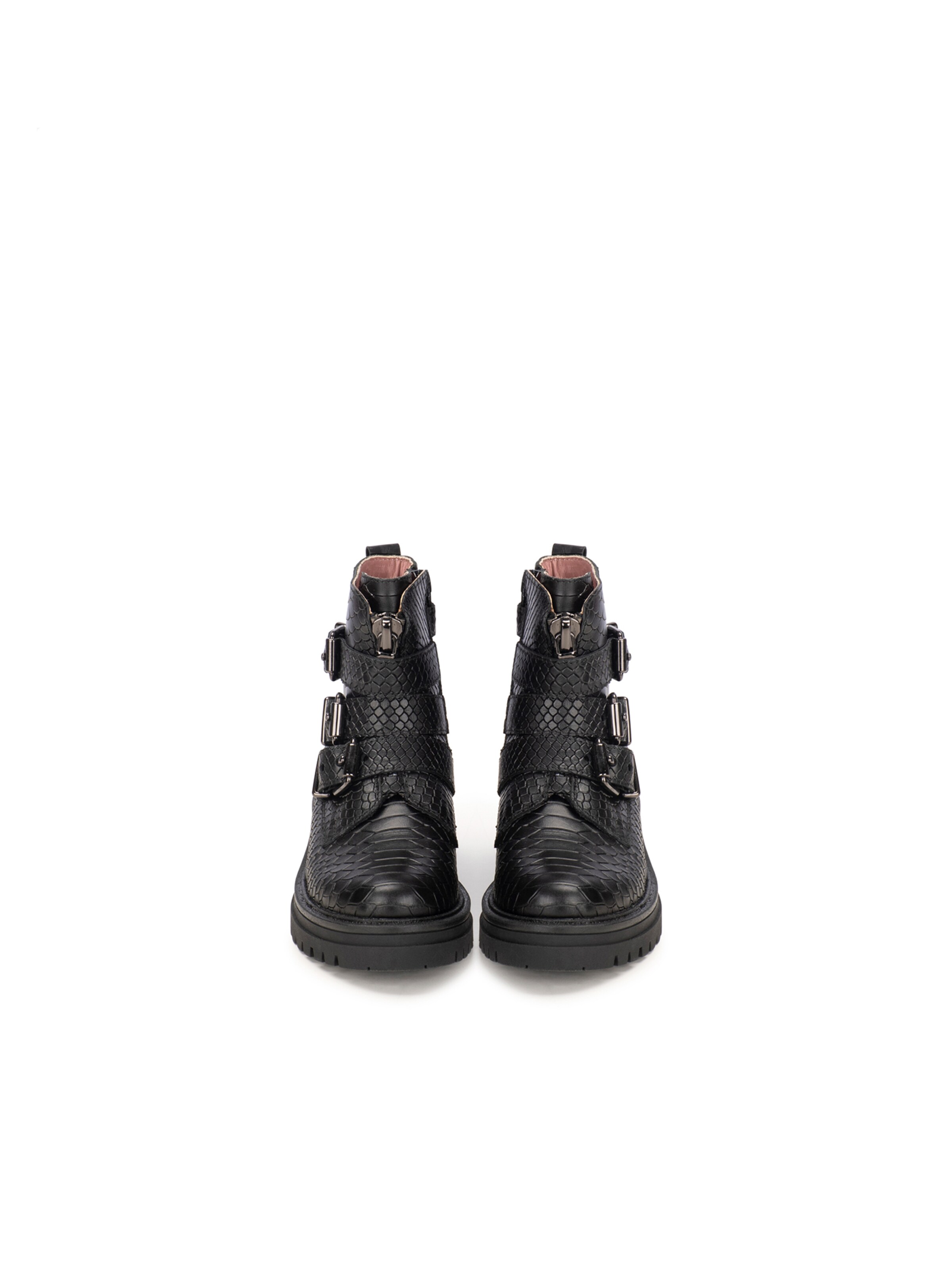 PS Poelman Laarzen 'Monk' in Zwart