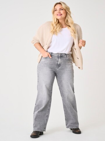 Regular Jean 'Willy' ONLY Carmakoma en gris : devant