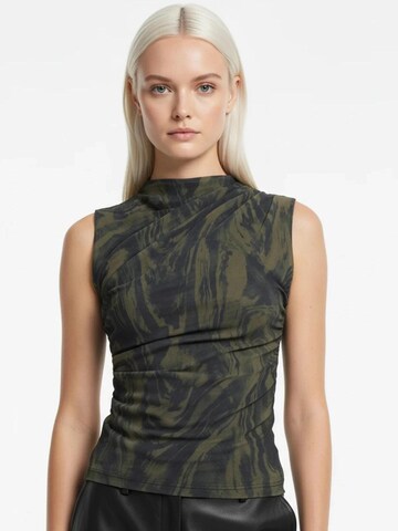 No Matter What Blouse in Green: front