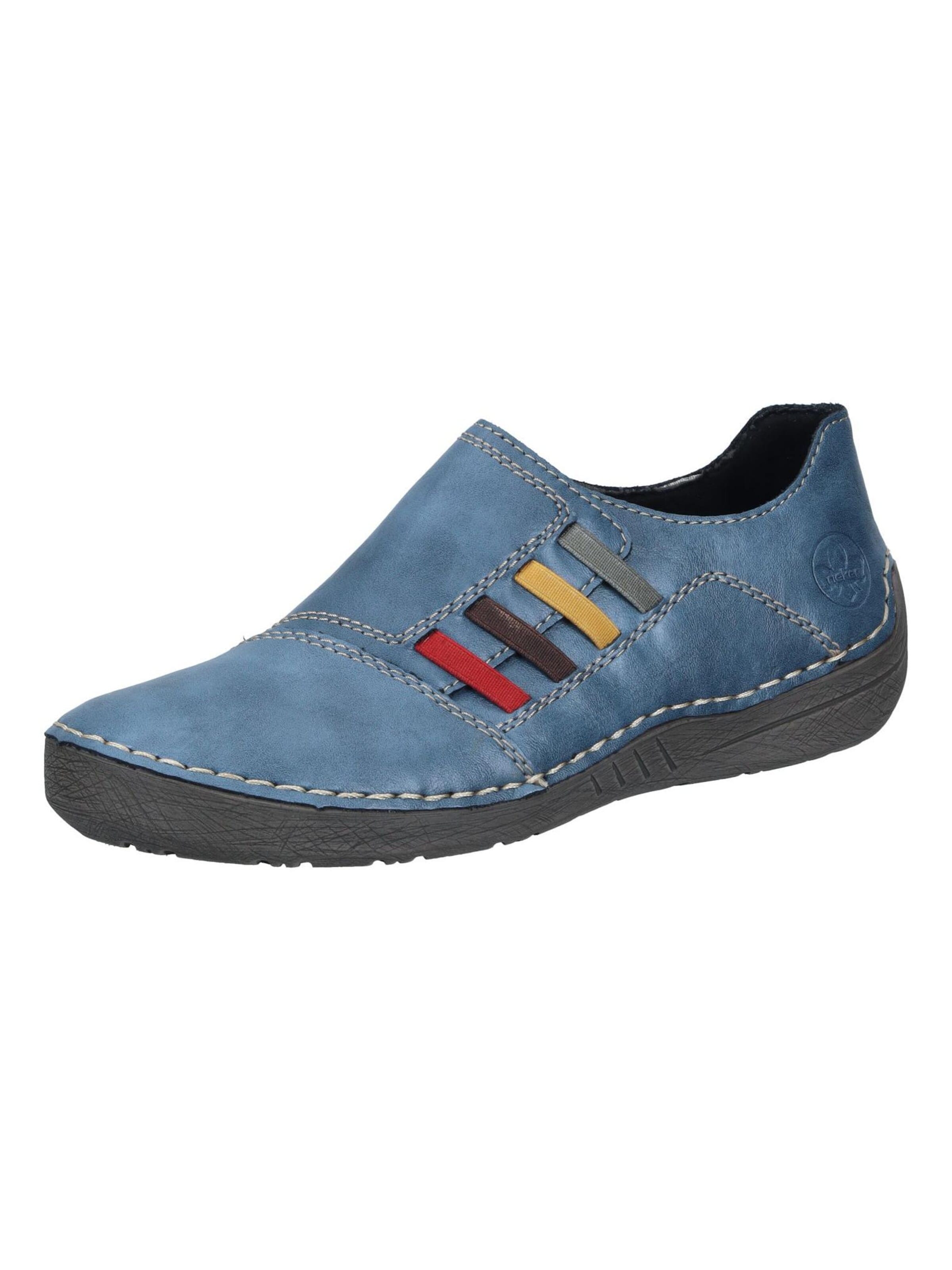 Rieker Slipper in Blau: Vorderseite