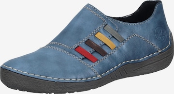 Rieker Slipper in Blau: Vorderseite