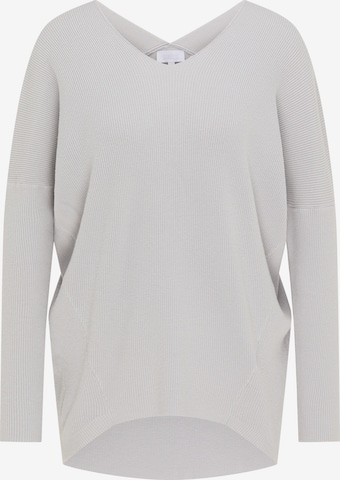 usha WHITE LABEL Pullover in Silber: predná strana