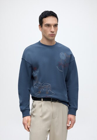 Bluză de molton de la SCOTCH & SODA pe albastru