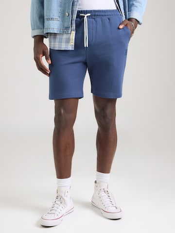 SCOTCH & SODA Regular Pants in Blue: front