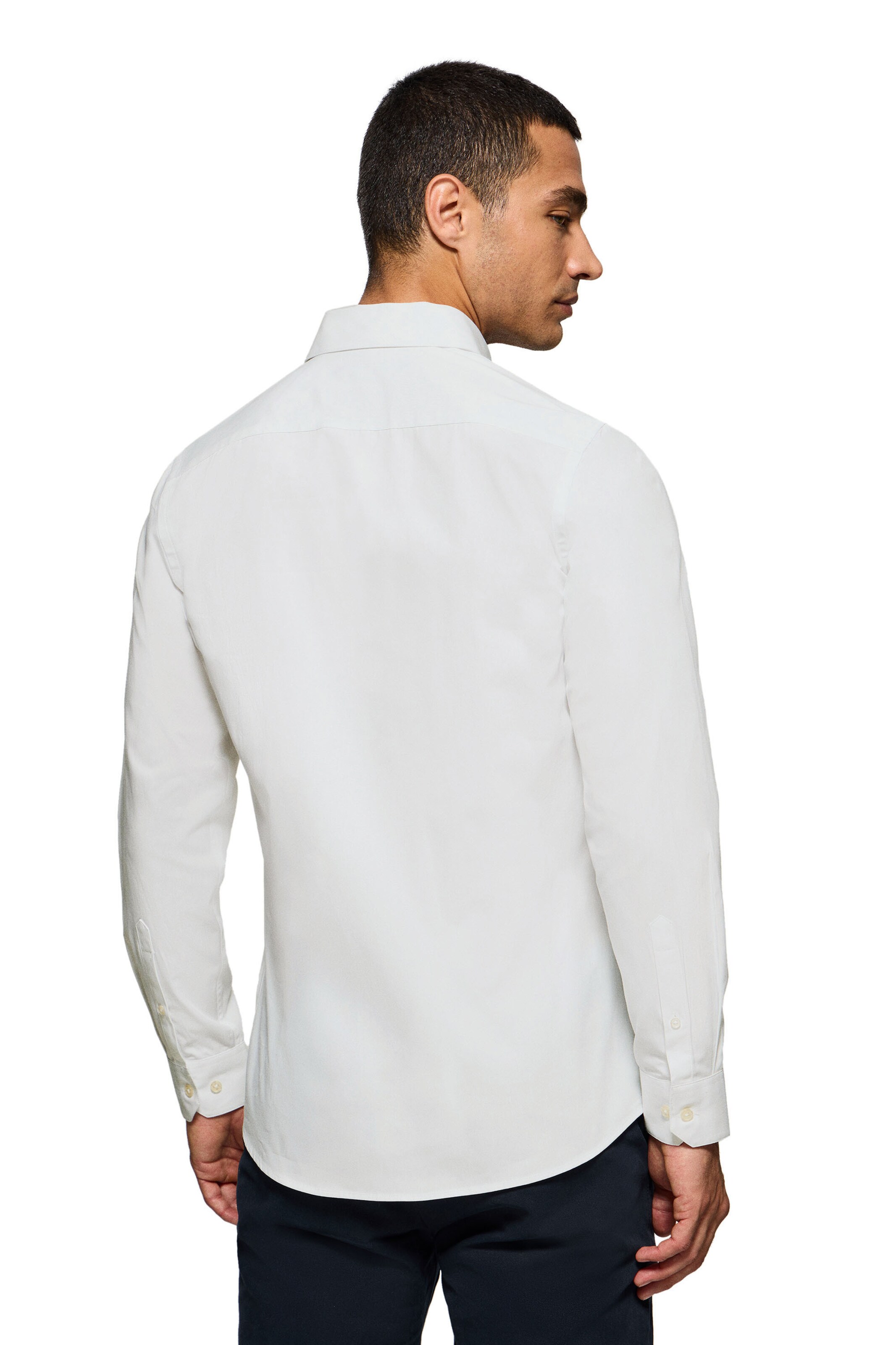 Polo Club Slim Fit Hemd in Weiß