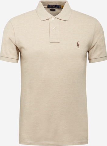 Polo Ralph Lauren Regular fit Μπλουζάκι σε μπεζ: μπροστά