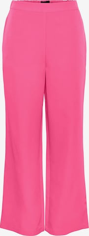 PIECES Wide Leg Hose 'PCBOZZY' in Pink: predná strana