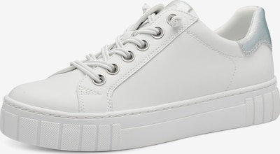 MARCO TOZZI حذاء رياضي بلا رقبة بـ فضي / أبيض, عرض المنتج