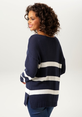 Aniston CASUAL Sweater in Blue