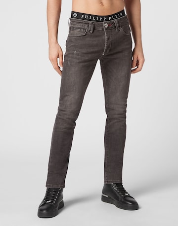 regular Jeans di Philipp Plein in grigio: frontale