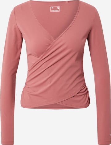 4F Sportshirt in Pink: front