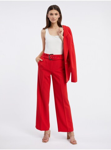 Orsay Wide leg Pants in Red