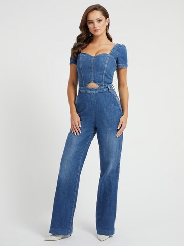 GUESS Jumpsuit in Blue: front