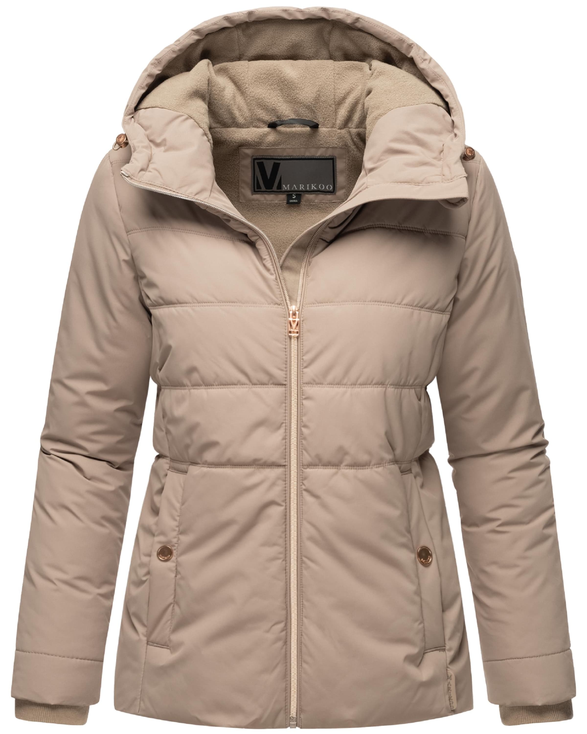 Giacca invernale 'Alemee 16' di MARIKOO in beige: frontale
