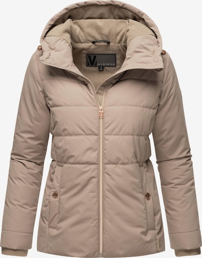 Žieminė striukė 'Alemee 16' iš MARIKOO, spalva – smėlio spalva, Prekių apžvalga