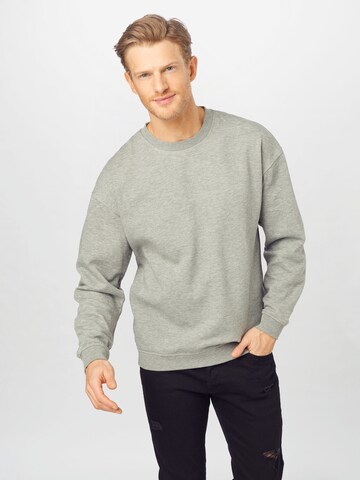 JACK & JONES Sweatshirt 'Brink' in Grijs: voorkant